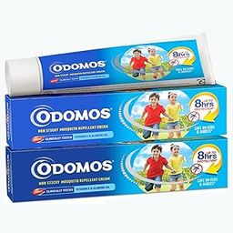 Odomos Non-Sticky Mosquito Repellent Cream With Vitamin E & Almond Oil - 200g (100g x 2) | Protection from Mosquitoes | Clinically Tested & Pediatrician Certified | 8 Hours Protection Against Dengue, Malaria & Chikungunya-image-35