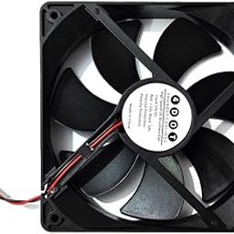 FourDot DC Computer Cabinet Silent Cooling Fan 12V 120mm 12cm 5inch with Motherboard Connector - 2000RPM-image-9