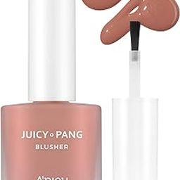 A'PIEU JUICY-PANG WATER BLUSHER (BE01 - Fig Pearl) - Moisturizing finish - Easy blending blusher - Natural look - K-beauty-41