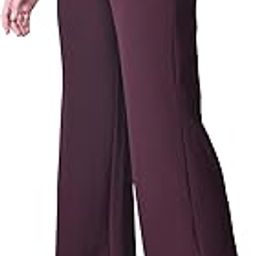 Women's High Waist Straight Fit Trousers | Solid Korean Stretchable Pants for Women | Regular Fit Elastic Waist Full Length Formal Trouser for Casual & Office Wear-image-33