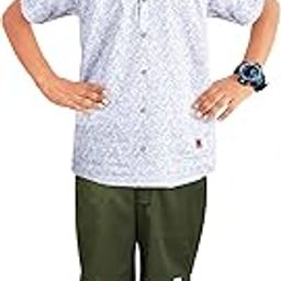 100% Cotton Half Sleeve Shirt And Solid Shorts 25-image-59