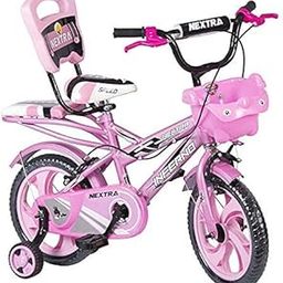 SPEED BIRD 14-T Robust Double Seat For Kids Boys Rigid Bicycle Baby Cycle For Boys & Girls Age Grope 2-5 Years, (Blue) (Pink) 14 Inches-image-66