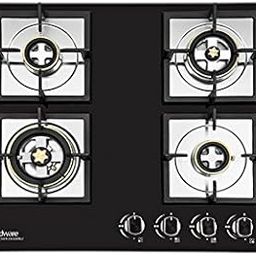 Hindware Flora Plus Stainless Steel 4 Burner Gas Stove (Black)-image-74