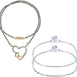 MANGALSUTRA AND ANKLET COMBOS-image-111
