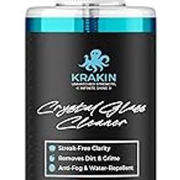 Krakin Crystal Glass Cleaner (200ml) | Ultra Clear, Streak-Free Shine for Cars, Windows & Mirrors | Anti-Smudge, Fast-Drying, Ultra-Clear Formula for Home & Auto-image-44