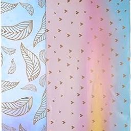 Gift Wrapping Paper Sheet Roll - Gift Cover Wrapping Paper - Gift Wrapper - Gift Packing Materials - Mix Design, Pack of 10 sheets, Multicolor-picture-32