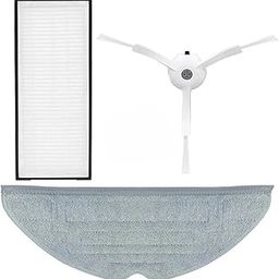 YAXRO Compatible with Robolock S8/S8+/S8 Pro Ultra Robot Vacuum Cleaner Spare Parts, Washable Hepa Filter, Side Brush, Dust Bag, Mop Cloth (Color : KT-11)-15