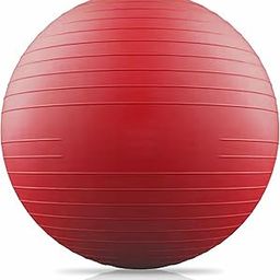 Protoner Gym Ball 65 cms fwith Inflating Pump Red-image-35