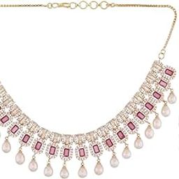 Exclusive Natural Fresh Water Pearls Necklace Set from The City of Pearls Hyderabad for Women Girls-35