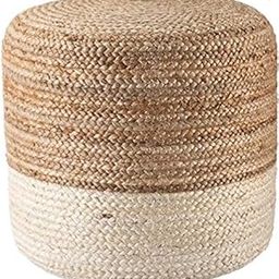 NR HOME STORES Jute Ottoman Pouffes for Sitting (1 Piece, 40x40x40 cm) - Handcrafted Pouf for Living Room, Bedroom, Footrest, Office, Home-image-23