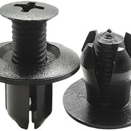 Guance Sucker Caromatic Premium 8 mm Car Plastic Screw Fasteners for Car Bumper Mudguard Door Pad Fender Lining Universal For XUV 500(Pack of 50 Pcs)-27