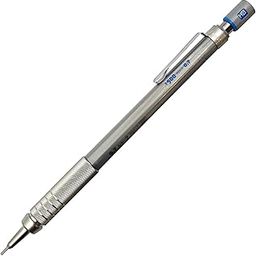 500 0.7 MM HB Mechanical Pencil | Lead Of Grade HB | Mini Interchangeable Eraser With Push Mechanism | Silver Plated Swing Grip | Pack Of 1 | Silver (PG517)-image-12