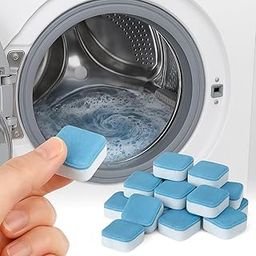 30 Pcs Washing Machine Cleaner Tablets – Deep Cleaning & Descaling for Front & Top Load Machines, Drum & Tub Stain Remover (30) (30)-image-53