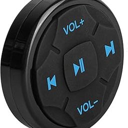 Bluetooth Media Button Wireless Controller Control Kit for Motorcycle | 1 Piece Bluetooth Media Button1 Piece Sticker1 Piece English Manual1 Piece Packing Box-30