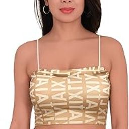 Nylon Printed Women Bra (Full Coverage, Removable Padded) Everyday Bra Free Size (28-30-32-34) Multicolour-image-50