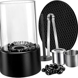 CALANDIS™ Tabletop Bowl Winter Burner Table Bowl for Garden Patio Holiday Black | Fire Pits & Chimineas | Outdoor Cooking & Eating | Yard, Garden & Outdoor Living-image-83