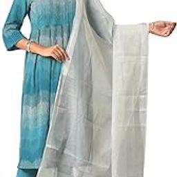 Women's Rayon Silver Kota Dupatta_22Auw81865-69295_Free Size_WFS-image-42
