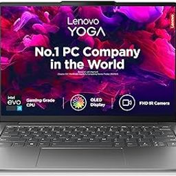 Lenovo Yoga Slim 6 13th Gen Intel Evo Core i5 13500H 14"(35.5cm) WUXGA-OLED 400Nits Laptop (16GB/512GB SSD/Windows 11/MS Office 2021/Backlit KB/Alexa/3 Month Game Pass/Storm Grey/1.3Kg), 83E00004IN-image-26