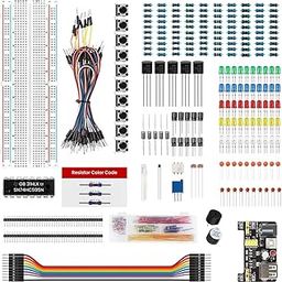 Serplex® 830 Breadboard Cable Resistor Electronics Component, Electronics Component Fun Kit, Electronics Component Fun Kit Power Supply Module for Starter Kit-21