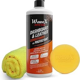 Wavex Dashboard Polish and Leather Conditioner + Protectant (1L) Car Dashboard Polish | Car Polish for Interior Plastic, Leather, Vinyl & Rubber | Dashboard Polish that Protects, Shines & Conditions-11