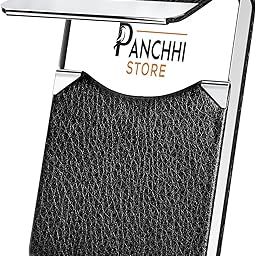 RFID Leather Card Holder for Men | Slim & Compact Credit Card Wallet with Magnetic Closure | Lightweight Card Case for Travel, Office & Daily Use (Model - A)-13