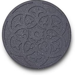 Sharpex Rubber Stepping Stones for Garden Scroll Grey Design Decorative Walkway for Outdoor Pathway, Lawn, Yard, Home, Landscaping Perfect Personalized Stepping Stones (1)-image-86