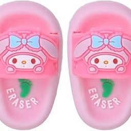 SECRET DESIRE Pair Creative Cute Slipper Design Student Eraser-13