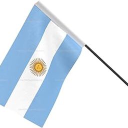 The Flag Company Argentina Wall Mounted Flag | 12x18 Inch Fabric National Flag with Metal Wall Bracket | Ideal for Office, Home & Indoor Décor-image-93
