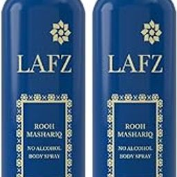 LAFZ Rooh Mashariq No Alcohol Body Spray For Men | Long-Lasting | Skin Friendly Deodorant, Pack of 2 (150ml x 2)-image-88