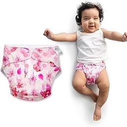 SuperBottoms NEW UNO Freesize Cloth Diaper | Cloth diaper for babies 0 to 3 years | Washable & Reusable cloth diaper | Comes with cloth diaper insert | 1 Diaper and 1 Organic cotton Soaker-41