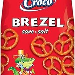 Croco Pretzels Brezel Sare Salt 300G, Imported Namkeen Snacks, Premium Baked crackers-image-5