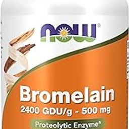 Now Foods Bromelain 2400Gdu/500Mg - 120 - Vegcap-35