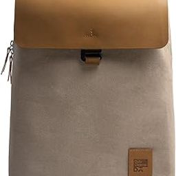 Odyssey Laptop Backpack | Durable Cotton Canvas | Spacious Travel/Office/College Bag | Padded Compartment for Upto 15" | G Hook Closure With Leather Flap | Adjustable Shoulder Strap-44