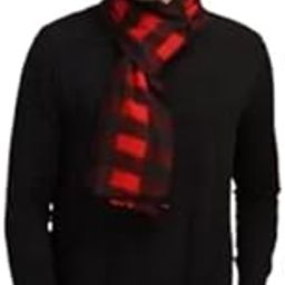 Sizzers Men Warm Woolen Muffler || Fleece Checkered Scarf || Soft And Comfortable-image-28