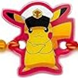 Cartoon Design Rakhi with Roli, Chawal, Chandan Set 1 for Brother-image-65