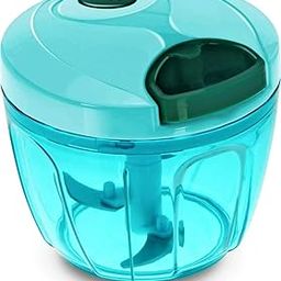 Shree Ganesh New Handy Mini Plastic Chopper with 3 Blades, Green-image-39