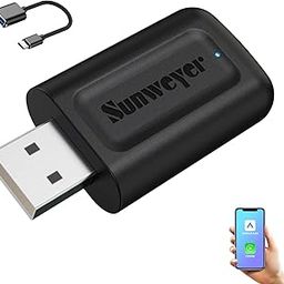 Sunweyer 2025 Latest Wireless CarPlay & Android Auto Adapter 2 in 1 Auto Connect Box, Supports Online Updates Wired to Wireless for Cars from 2015 & iPhone iOS 10+-22