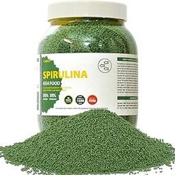 31% Spirulina Optimum Choice Fish Food |450G| Fish Feed for All Medium & Adult Tropical Fish |1Mm Pellets|, Better Color & Growth, 1 Count-image-52