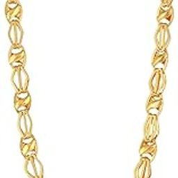 Chain for Men Boys Husband gents boyfriend Stylish golden Chain 1 one gram gold Neck Chain for Men Stainless Steel Chains for boys Jewellery Birthday Gift Anniversary fashion necklace-255-image-88