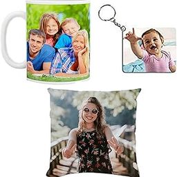GiftoKing Customized Pillow, Mug, Keychain Combo, Valentine Day Gift, Personalized Gift, for Couple Special, Birthday Gift for Girls, Gift for Men, Wedding Gift for Couples-image-99