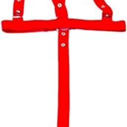Men's Underwear Lingerie Set Top Outfit Jockstrap Thongs Red-picture-17