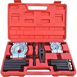 HELLARO 5-Ton-Capacity Bearing Separator Wheel Hub Axle Puller Set Pinion Bearing Removal Tool Kit Bearing Splitter Bar-Type 2" 3" Splitter Long Jaw Gear Pulley-image-58