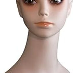 bnf® Female Mannequin Head with Shoulder Window Display Head for Hair Styling Cap Health & Beauty | Salon & Spa Equipment | Hair & Makeup Mannequins-image-40