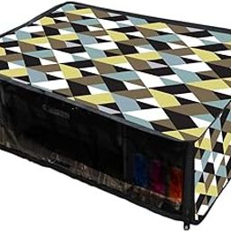 Orchid Homz Printer Cover for CANON Printer 3000/3010 Printer with Zipper for Dust Protection (Cream)-17.5x14x6.5 cm-picture-31