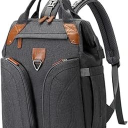 MERISHOPP®Baby Diaper Bag Backpack Large Nappy Changing Bag for Camping Outdoor Picnic Dark Gray|Baby | Diaper Bags|1 Diaper Backpack-image-86