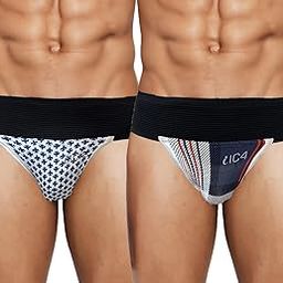 IC4 Men's Printed Gym Supporter Combo Pack of 2-image-24
