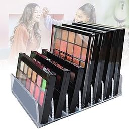 Eyeshadow Palettes Acrylic Makeup Organizer（large,clear）-16