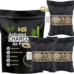 Mini Storify – Non Electric Activated Charcoal Air Purifier Bag | Pack of 3 | 100g x 3 – Natural Odor Remover and Deodorizer – Organic Air Freshener Bags for Shoe Rack, Car, Kitchen, Bathroom-image-12