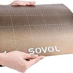 Sovol SV06 Plus SV04 Flexible Steel Platform with PEI Surface & Magnetic Bottom Sheet with Adhesive for Creality Ender 3 Max Ender 3 Max NEO CR-10 V2 CR-10 V3 CR-10S PRO V2 CR-X 310 x 320mm-8