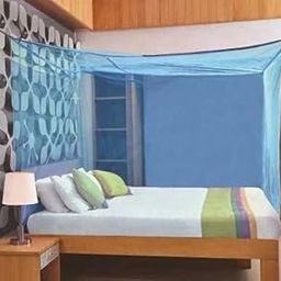 NISSI Mosquito net (Blue, Queen Size Bed (5X 6.5 ft))-29